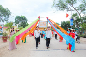lễ đón nhận di tích lịch sử cấp tỉnh Đình Điện Yên
